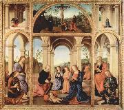 Pietro Perugino Albani Torlonia Polyptych USA oil painting artist